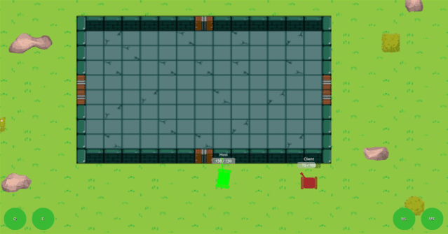 Juego multijugador de tanques — Godot Engine